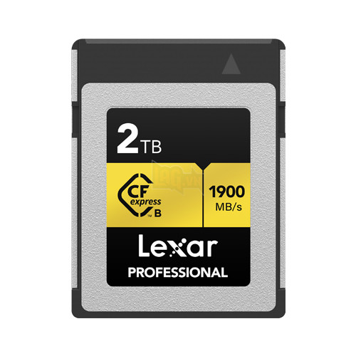 Lexar công bố dung lượng 1TB và 2TB mới cho dòng thẻ GOLD của Lexar® Professional CFexpress™ chuẩn B 4