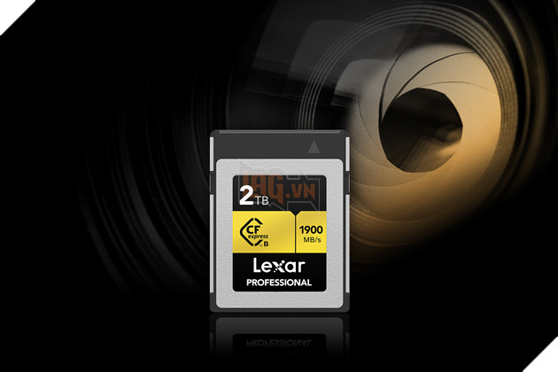 Lexar công bố dung lượng 1TB và 2TB mới cho dòng thẻ GOLD của Lexar® Professional CFexpress™ chuẩn B