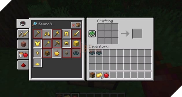 Cách chế tạo và sử dụng quả táo vàng trong Minecraft