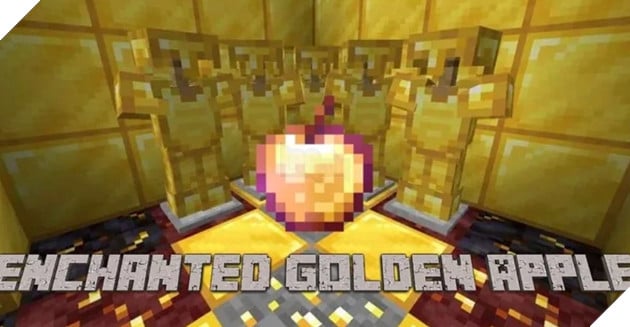 Cách chế tạo và sử dụng quả táo vàng trong Minecraft