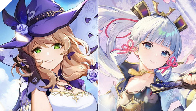 Genshin Impact: Leaker vẽ lại 2 bộ trang phục của Ayaka và Lisa sắp ra mắt trong tương lai