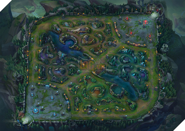LMHT: Game thủ tiếp tục phát hiện những lợi thế của Đội Xanh so với Đội Đỏ trên bản đồ
