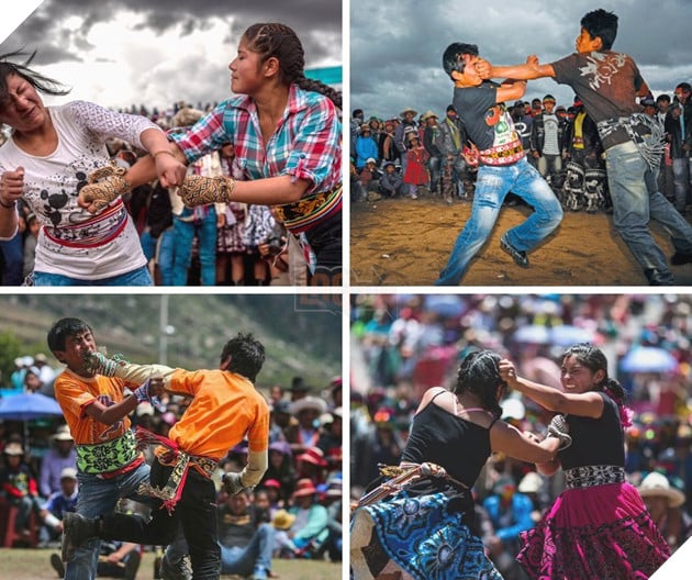 đấm nhau giảng hòa theo phong cách của người peru