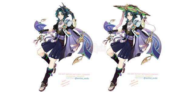 Genshin Impact: Sẽ thế nào nếu Xiao và Wanderer kết hợp với nhau?