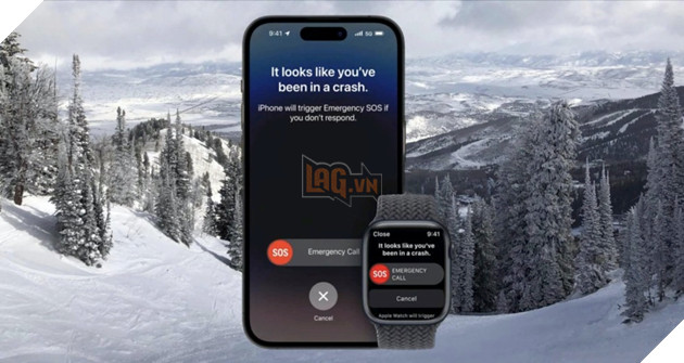 Tính năng phát hiện sự cố trên iPhone 14 liên tục gọi cứu hộ khi người dùng chơi trượt tuyết 