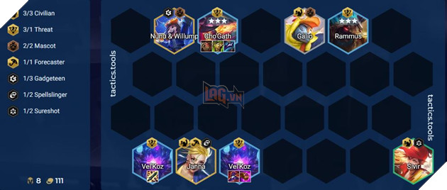 DTCL Mùa 8: Hướng dẫn Top đội hình Thường Dân mạnh nhất Rank Cao Thủ bản 13.5 3