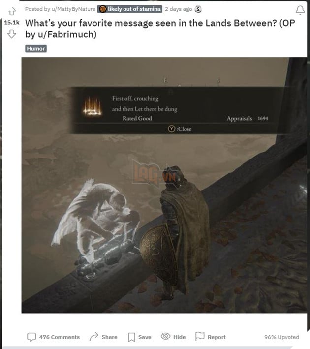 Elden Ring: Cộng đồng hâm mộ thảo luận về những thông điệp thú vị nhất 2