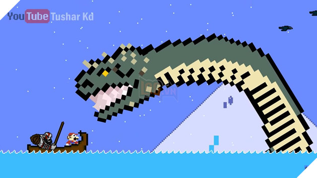 Khi Kratos mắc bệnh lạc đường của Zoro, đi sang tận vũ trụ Super Mario