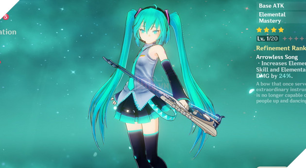 Genshin Impact: Game thủ tạo bản Mod Faruzan thành Hatsune Miku chuẩn không cần chỉnh 7
