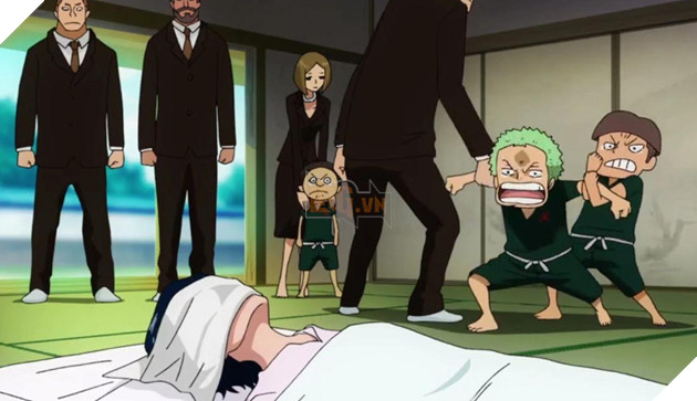 Kuina trong One Piece - Chết vì ngã cầu thang