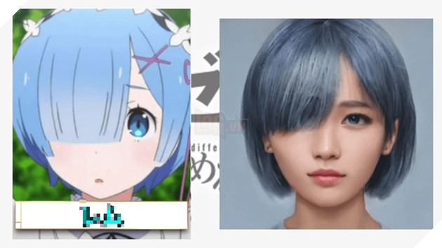 Khi các nhân vật của Re:ZERO được đưa ra ngoài đời thực cực đẹp nhờ AI