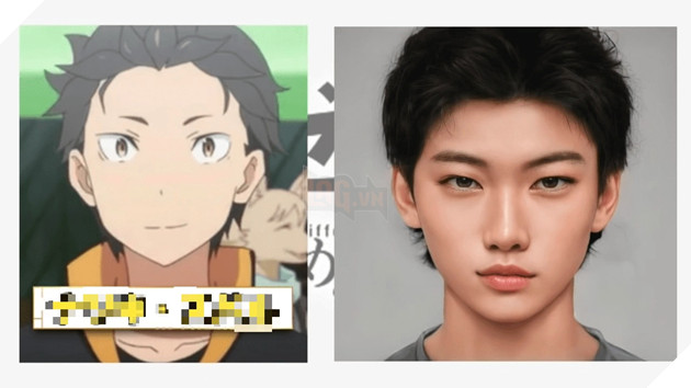 Khi các nhân vật của Re:ZERO được đưa ra ngoài đời thực cực đẹp nhờ AI