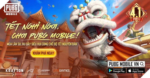 PUBG Mobile ra mắt bản cập nhật (Update) 2.4 mừng Tết Nguyên Đán, giới thiệu chế độ “Đại hội võ thuật”