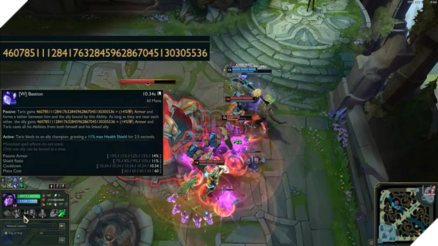 LMHT: Rell và Taric có thể tạo ra 46 tỷ tỷ chỉ số giáp nhờ vào bug mới tại Tiền Mùa Giải 2023