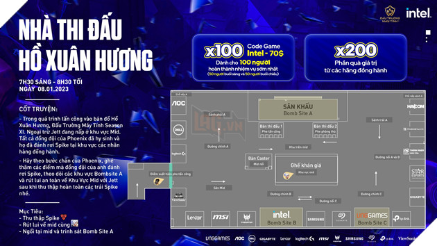Bomman, Minh Nghi và dàn KOL làng Valorant đổ bộ Chung Kết Đấu Trường Máy Tính S11 4