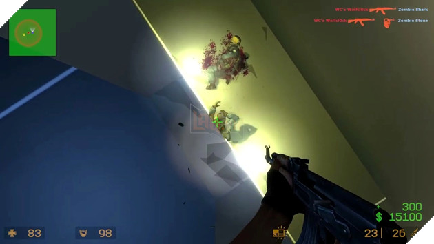 Xuất hiện một bản đồ zombie được lấy cảm hứng từ Left 4 Dead bởi nhà phát triển của Counter Strike 2