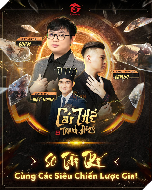 Garena chính thức phát hành game đấu tướng chiến thuật mobile đầu 2023: Garena Cái Thế Tranh Hùng 2