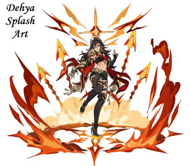 Genshin Impact: Leaker hé lộ thêm bộ kĩ năng của Dehya - Kĩ năng tính theo Tấn Công và HP 4