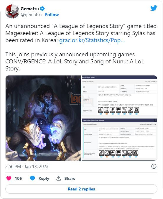 Liên Minh Huyền Thoại bất ngờ rò rỉ một dự án spin-off với tên gọi Mageseeker 2