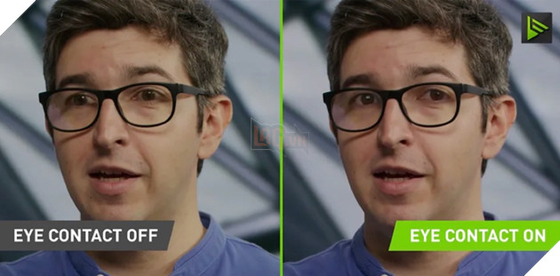 Công cụ Nvidia Broadcast mới mô phỏng giao tiếp bằng mắt với camera