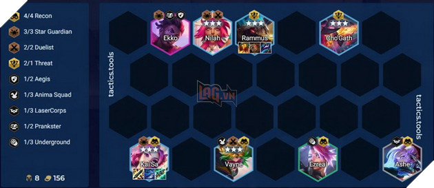 DTCL Mùa 8: Hướng dẫn Top đội hình Đặc Nhiệm Kai'sa mạnh nhất 13.5 Rank Cao Thủ 2