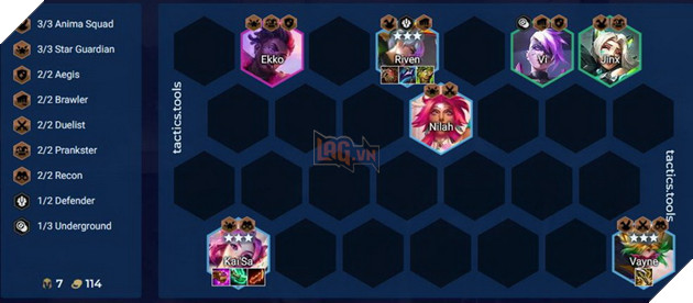 DTCL Mùa 8: Hướng dẫn Top đội hình Đặc Nhiệm Kai'sa mạnh nhất 13.5 Rank Cao Thủ 4