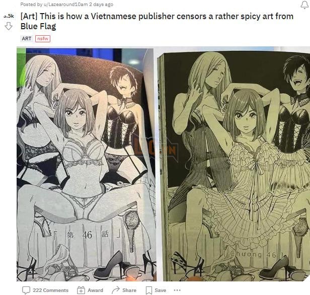 manga việt nam kiểm duyệt