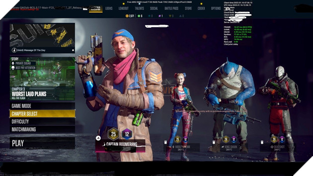 Suicide Squad: Kill the Justice League rò rỉ giao diện khiến cộng đồng game thủ lo lắng 3