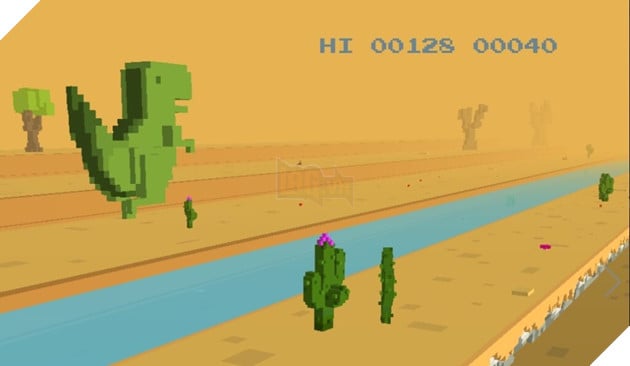 Chơi khủng long mất Internet với phong cách đồ họa 3D cực thú vị