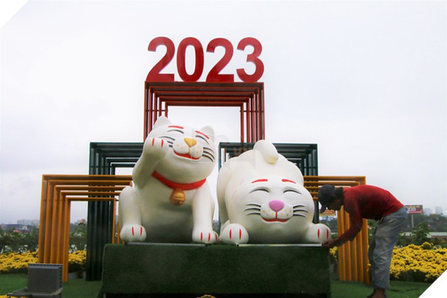 tượng mèo năm 2023