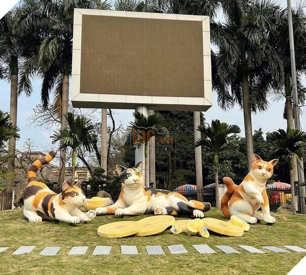 tượng mèo quý mão năm 2023