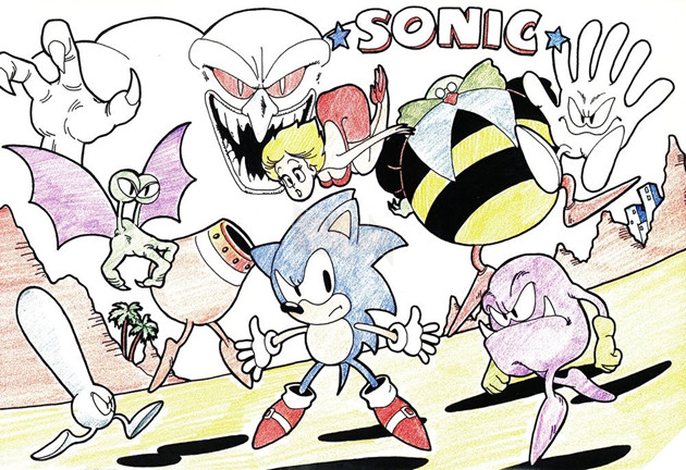 Hóa ra ý tưởng ban đầu của nhím Sonic không hẳn là ... một con nhím