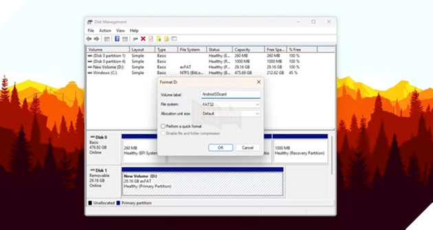 Cách khắc phục tình trạng lỗi thẻ SD không khả dụng 5