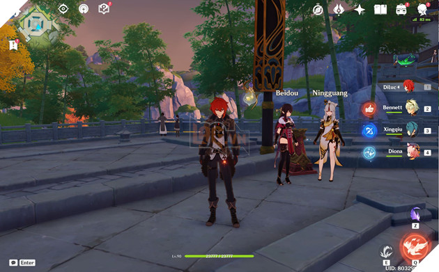 Genshin Impact: Định vị các nhân vật tham gia vào Tết Hải Đăng ở Liyue 4