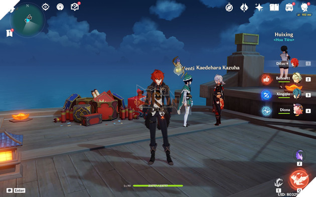 Genshin Impact: Định vị các nhân vật tham gia vào Tết Hải Đăng ở Liyue 9