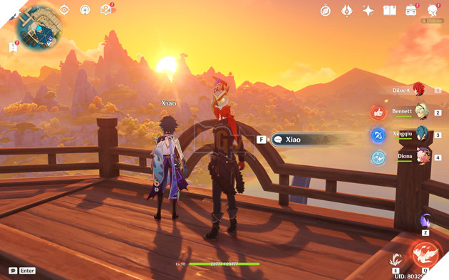 Genshin Impact: Định vị các nhân vật tham gia vào Tết Hải Đăng ở Liyue 3