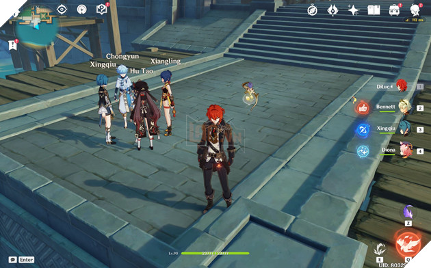 Genshin Impact: Định vị các nhân vật tham gia vào Tết Hải Đăng ở Liyue 7