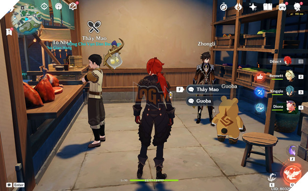 Genshin Impact: Định vị các nhân vật tham gia vào Tết Hải Đăng ở Liyue 8