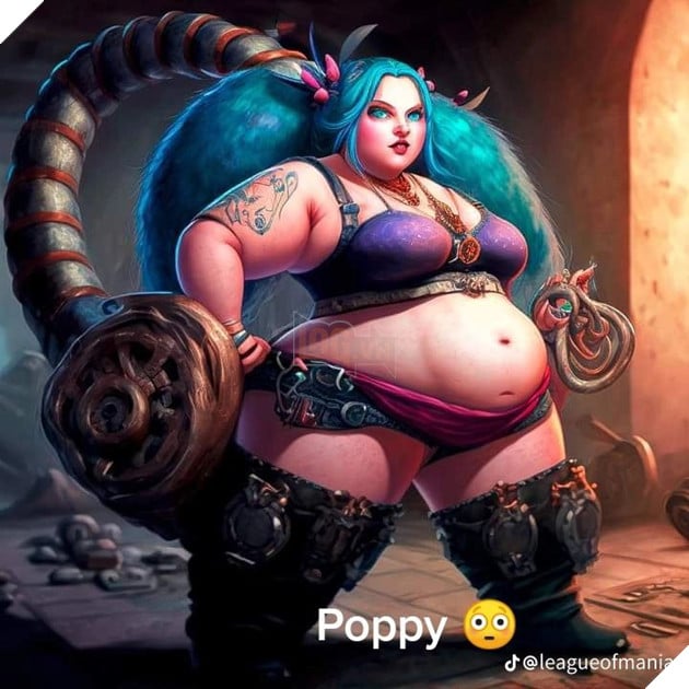 Sẽ như thế nào khi những vị tướng LMHT tăng cân sau khi ăn Tết?