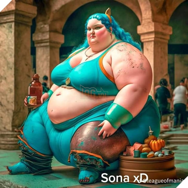 Sẽ như thế nào khi những vị tướng LMHT tăng cân sau khi ăn Tết?