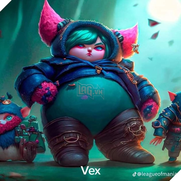 Sẽ như thế nào khi những vị tướng LMHT tăng cân sau khi ăn Tết?