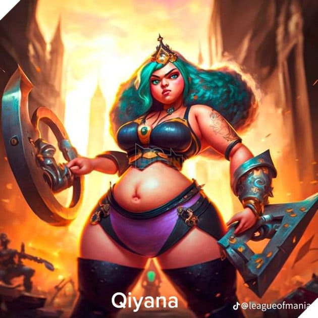 Sẽ như thế nào khi những vị tướng LMHT tăng cân sau khi ăn Tết?