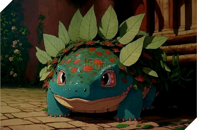 Sẽ ra sao nêu như Pokemon được thể hiện dưới phong cách hội họa của Ghibli Studio