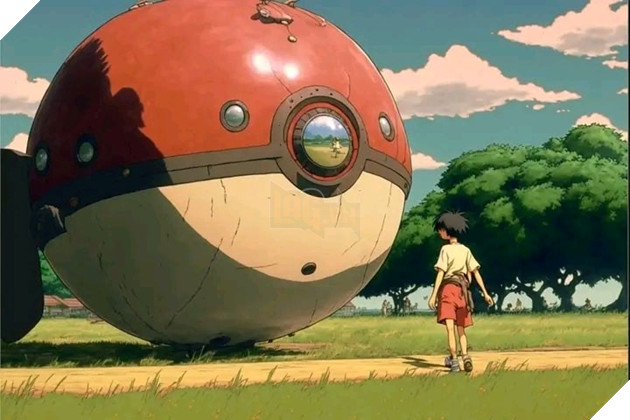 Sẽ ra sao nêu như Pokemon được thể hiện dưới phong cách hội họa của Ghibli Studio