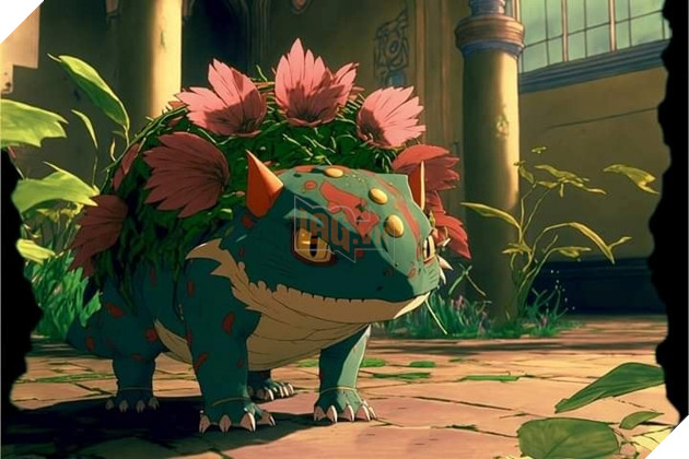 Sẽ ra sao nêu như Pokemon được thể hiện dưới phong cách hội họa của Ghibli Studio