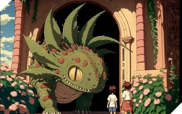 Sẽ ra sao nêu như Pokemon được thể hiện dưới phong cách hội họa của Ghibli Studio