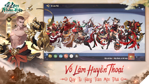 Võ Lâm Nhàn Hiệp VNG mở tải trước, đếm ngược đến ngày ra mắt chính thức 2/2 3