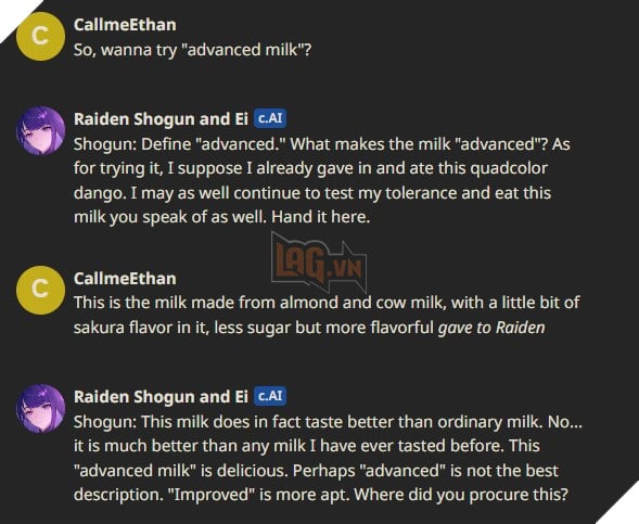 Chatbot Raiden Shogun 3