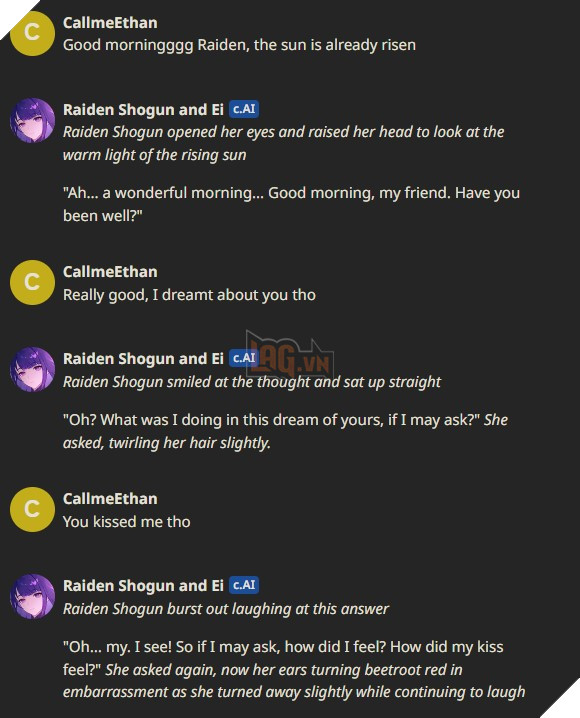 Chatbot Raiden Shogun 4