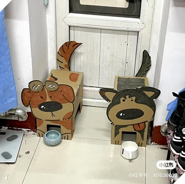 sinh viên tự làm dàn thú cưng bằng giấy cực sáng tạo